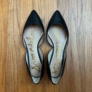 Sam Edelman Black Flats
